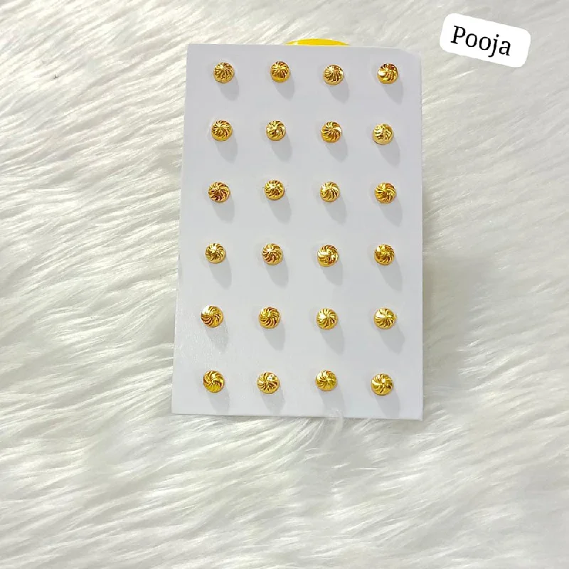 Last Chance To Grab Your Favorite Jewelry At A Discount Pooja Bangles Gold Plated Stud Earrings Last Chance To Grab Your Favorite Jewelry At A Discount Pooja Bangles Gold Plated Stud Earrings