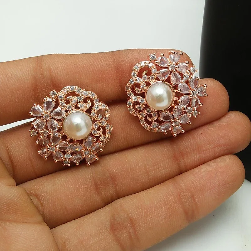 Accessorize For Less – Luxury Jewelry At Affordable Prices Pooja Bangles Rose Gold Plated Stud Earrings Accessorize For Less – Luxury Jewelry At Affordable Prices Pooja Bangles Rose Gold Plated Stud Earrings