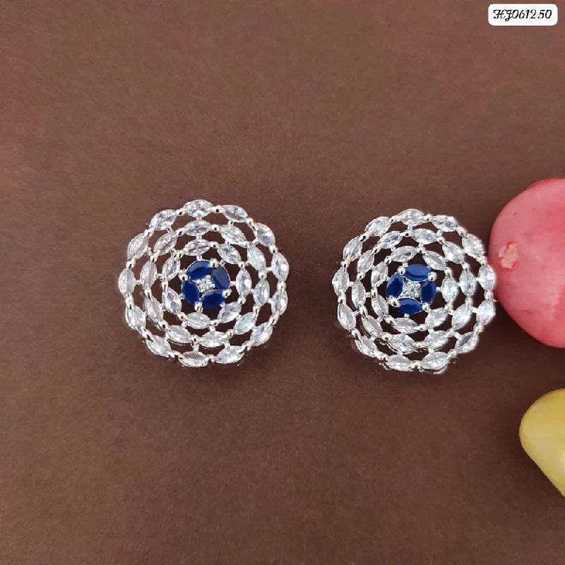 The Ultimate Jewelry Sale – Exclusive Styles At Great Prices Raj Creations Silver Plated AD Stone Stud Earrings The Ultimate Jewelry Sale – Exclusive Styles At Great Prices Raj Creations Silver Plated AD Stone Stud Earrings