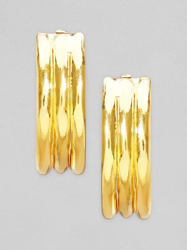 Best-Selling Jewelry Styles Now At Exclusive Discounts Rubans 925 Silver The Offset Classic Hoop Earrings.- Gold Plated Best-Selling Jewelry Styles Now At Exclusive Discounts Rubans 925 Silver The Offset Classic Hoop Earrings.- Gold Plated