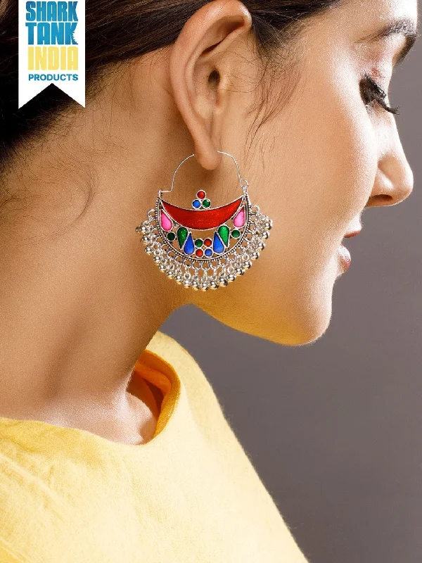 Exclusive Gemstone Jewelry Markdowns – Shop Now Rubans Silver-Plated Crescent Shaped Chandbalis Earrings Exclusive Gemstone Jewelry Markdowns – Shop Now Rubans Silver-Plated Crescent Shaped Chandbalis Earrings