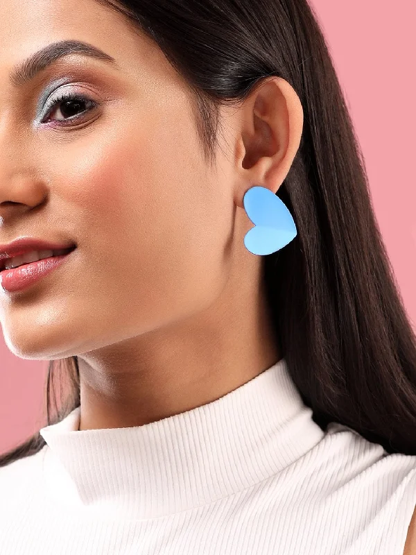Luxury Jewelry At Budget-Friendly Prices – Grab Yours Now Rubans Voguish Set Of 2, Gold & Enamel Dual Toned Heart Motif Hoop Earrings Luxury Jewelry At Budget-Friendly Prices – Grab Yours Now Rubans Voguish Set Of 2, Gold & Enamel Dual Toned Heart Motif Hoop Earrings
