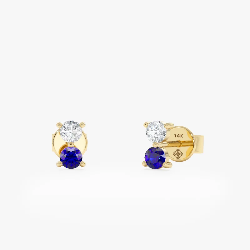 Flash Deals On Fine Jewelry – Shop Before It's Gone Sapphire & Diamond Stud Earrings, Trisha Flash Deals On Fine Jewelry – Shop Before It's Gone Sapphire & Diamond Stud Earrings, Trisha