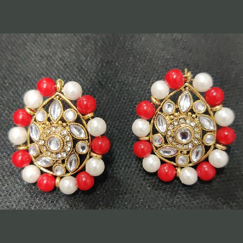 Limited-Stock Jewelry Clearance – Grab Your Favorites Now Shreeji Gold Plated Stud Earrings Limited-Stock Jewelry Clearance – Grab Your Favorites Now Shreeji Gold Plated Stud Earrings