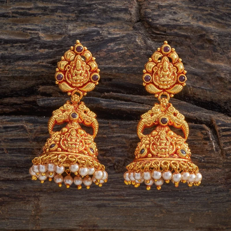 Grab Your Dream Jewelry At The Lowest Prices Silver Temple Earring 177681