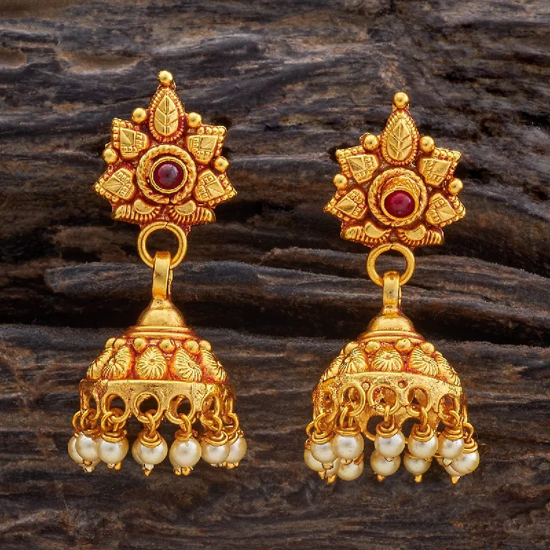 Beautiful Jewelry, Breathtaking Discounts – Hurry In Silver Temple Earring 177684