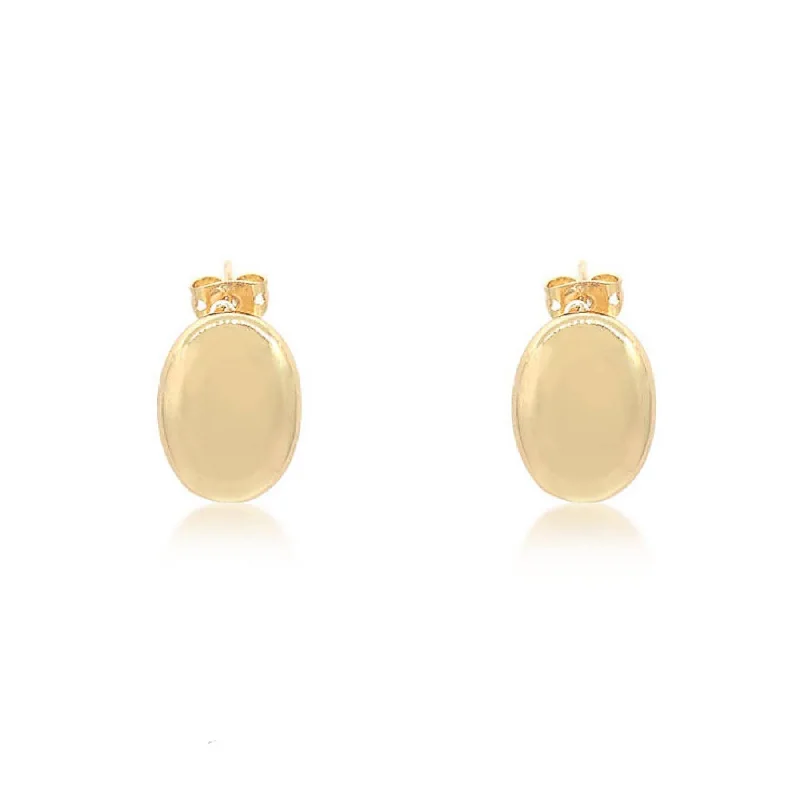 High-End Jewelry, Now More Affordable Than Ever Smooth Oval Earrings