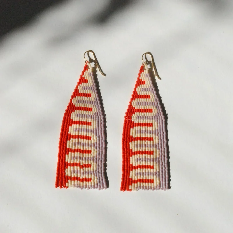 Seasonal Jewelry Sale – Upgrade Your Collection Squiggle Beaded Earrings (3 Colorways)