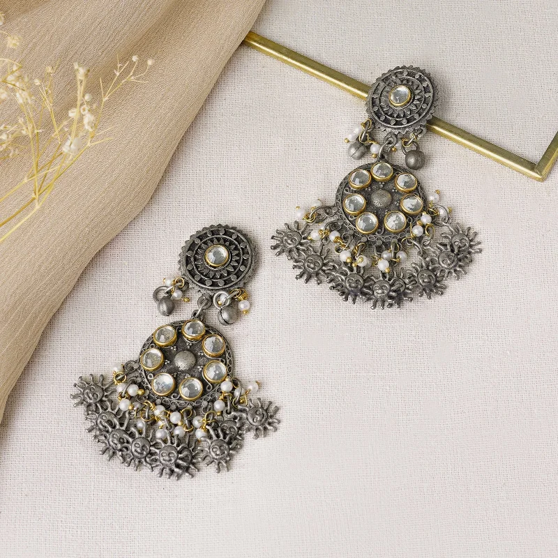 Personalized Jewelry Sale – Meaningful Gifts At Great Prices Teejh Abhilaa Gold and Silver Oxidised Earring Personalized Jewelry Sale – Meaningful Gifts At Great Prices Teejh Abhilaa Gold and Silver Oxidised Earring