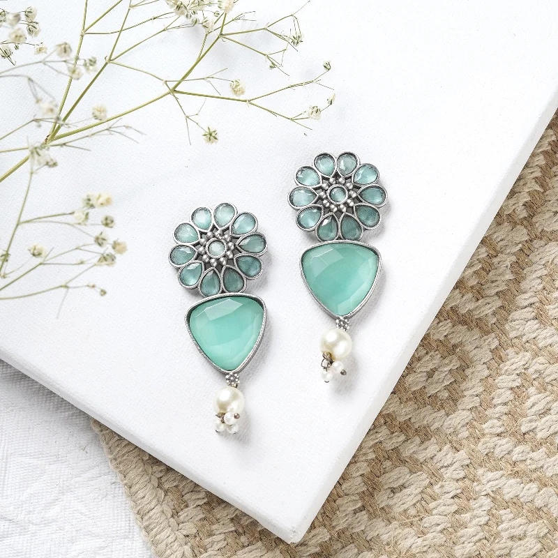 Flash Deals On Fine Jewelry – Shop Before It's Gone Teejh Ashikaa Green Silver Oxidised Earring Flash Deals On Fine Jewelry – Shop Before It's Gone Teejh Ashikaa Green Silver Oxidised Earring