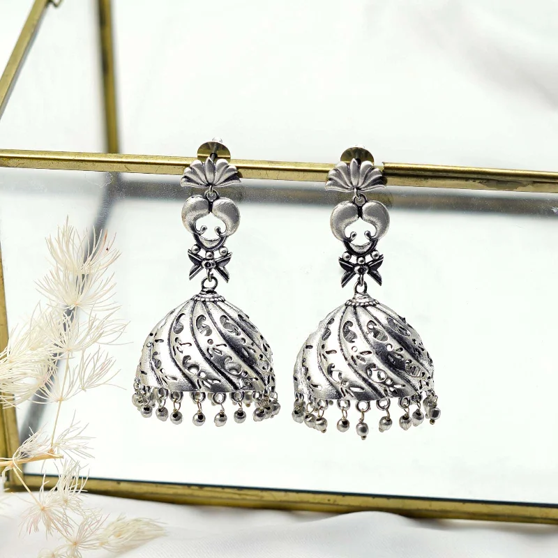 Unmissable Jewelry Sale – Shop Before It's Too Late Teejh Atulya Peacock Silver Oxidised Earring Unmissable Jewelry Sale – Shop Before It's Too Late Teejh Atulya Peacock Silver Oxidised Earring