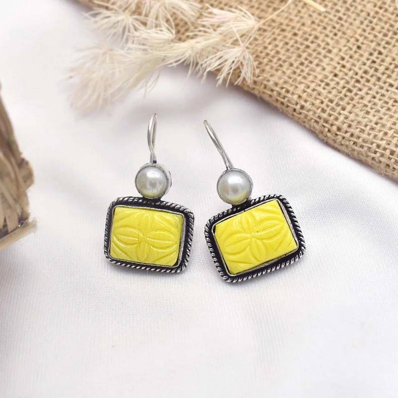 Exclusive Jewelry Sale – Limited-Time Discounts Teejh Diti Yellow Stone & Pearl Earring Exclusive Jewelry Sale – Limited-Time Discounts Teejh Diti Yellow Stone & Pearl Earring