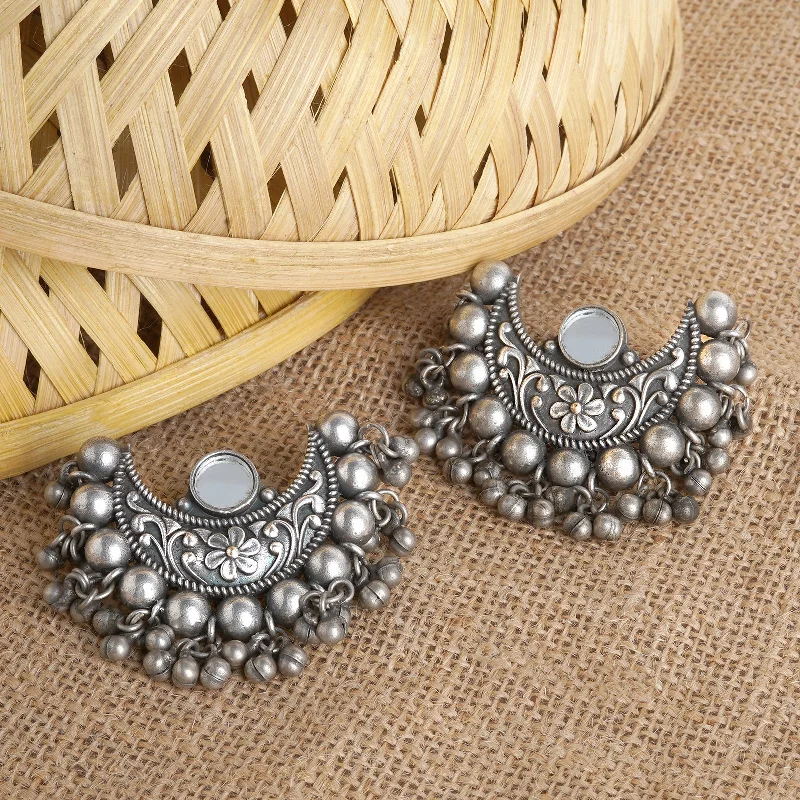 Accessorize For Less – Luxury Jewelry At Affordable Prices Teejh Harini White Silver Oxidised Earrings Accessorize For Less – Luxury Jewelry At Affordable Prices Teejh Harini White Silver Oxidised Earrings