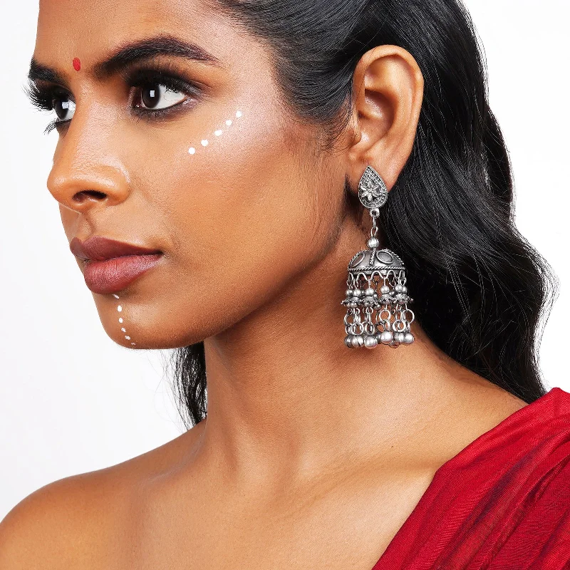 Luxury Jewelry At Unbeatable Discounts Teejh Shobhana Oxidised Earrings