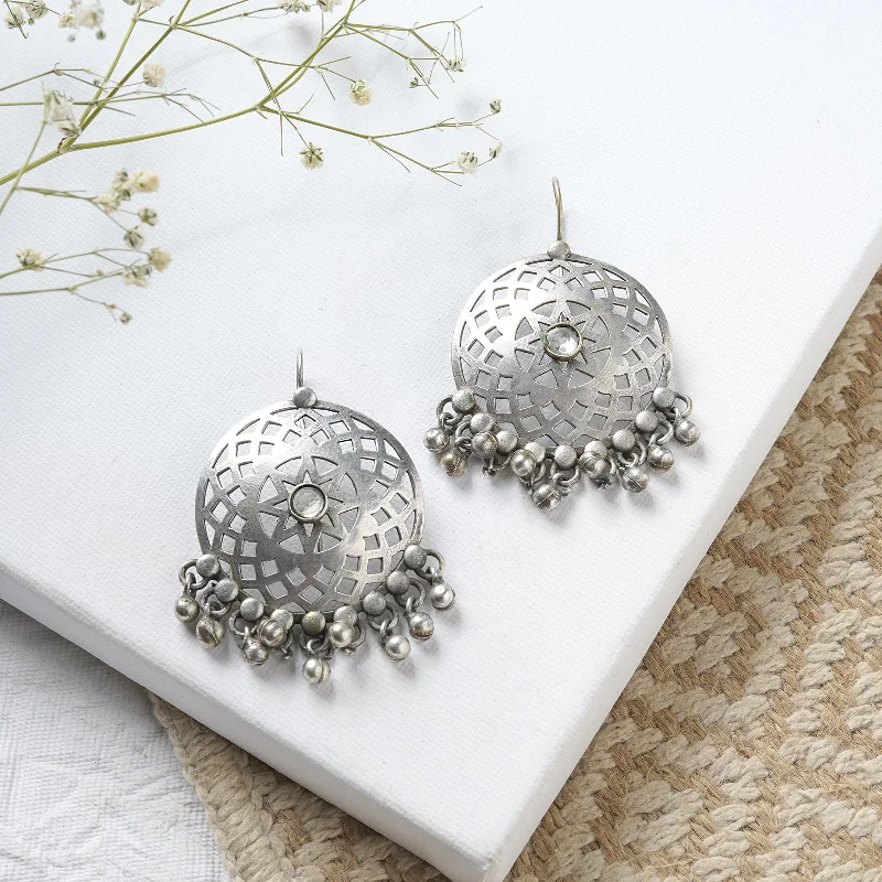 Elegant Designs, Unbeatable Discounts – Shop Jewelry Now Teejh Siranshi Silver Oxidised Ghungroo Earrings Elegant Designs, Unbeatable Discounts – Shop Jewelry Now Teejh Siranshi Silver Oxidised Ghungroo Earrings