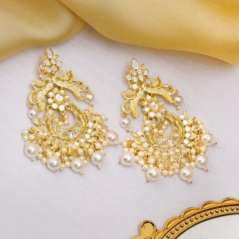 Stunning Jewelry At A Fraction Of The Price Teejh Vamikaa Gold Earring