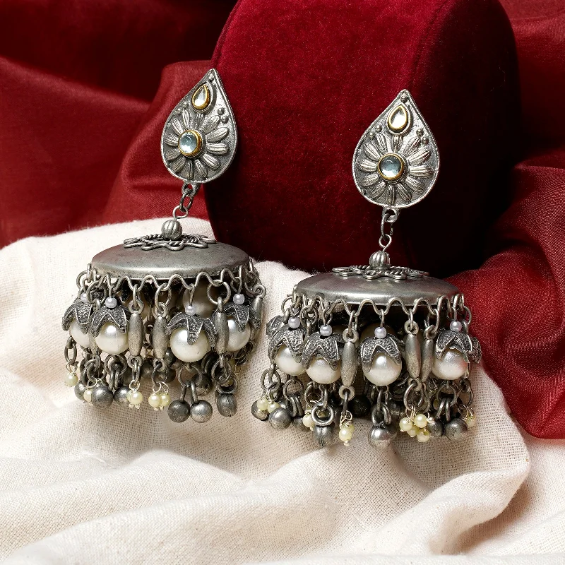 Shop Stylish Jewelry Now And Save Big Teejh Vidyarani Oxidised Earrings
