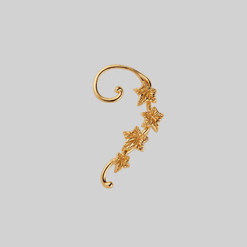 Timeless Jewelry Styles At Wallet-Friendly Prices THORA. Climbing Ivy Ear Stud - Gold Timeless Jewelry Styles At Wallet-Friendly Prices THORA. Climbing Ivy Ear Stud - Gold