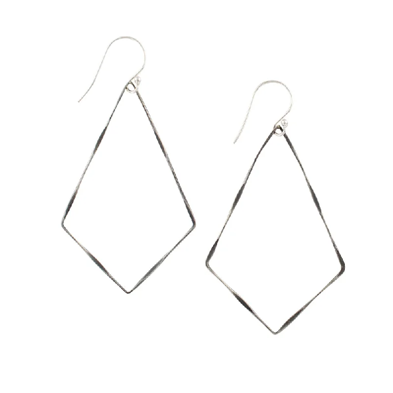 Elegant Jewelry, Exclusive Prices – Shop Now Twisted Kite Earrings - Antiqued Silver in 2 1/2" Elegant Jewelry, Exclusive Prices – Shop Now Twisted Kite Earrings - Antiqued Silver in 2 1/2"
