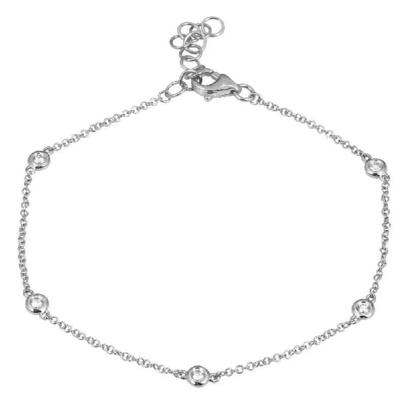 Timeless Jewelry, Timeless Savings – Don't Wait 14K White Gold Diamond Station