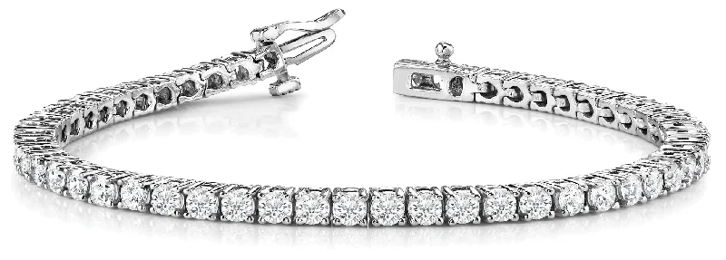 Dainty And Elegant Jewelry Now At Reduced Prices 5.22ct Natural Diamond Tennis Bracelet in 14K White Gold Dainty And Elegant Jewelry Now At Reduced Prices 5.22ct Natural Diamond Tennis Bracelet in 14K White Gold