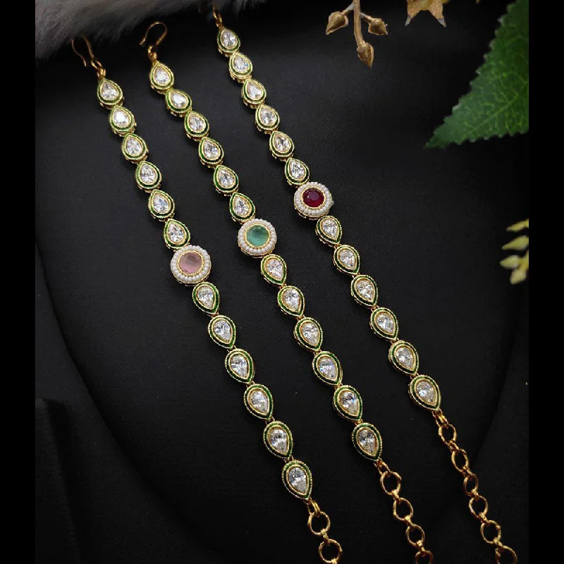 Seasonal Jewelry Clearance – Best Styles At The Lowest Prices Aamrapali Gold Plated Crystal Stone Bracelet (1 Piece Only) Seasonal Jewelry Clearance – Best Styles At The Lowest Prices Aamrapali Gold Plated Crystal Stone Bracelet (1 Piece Only)