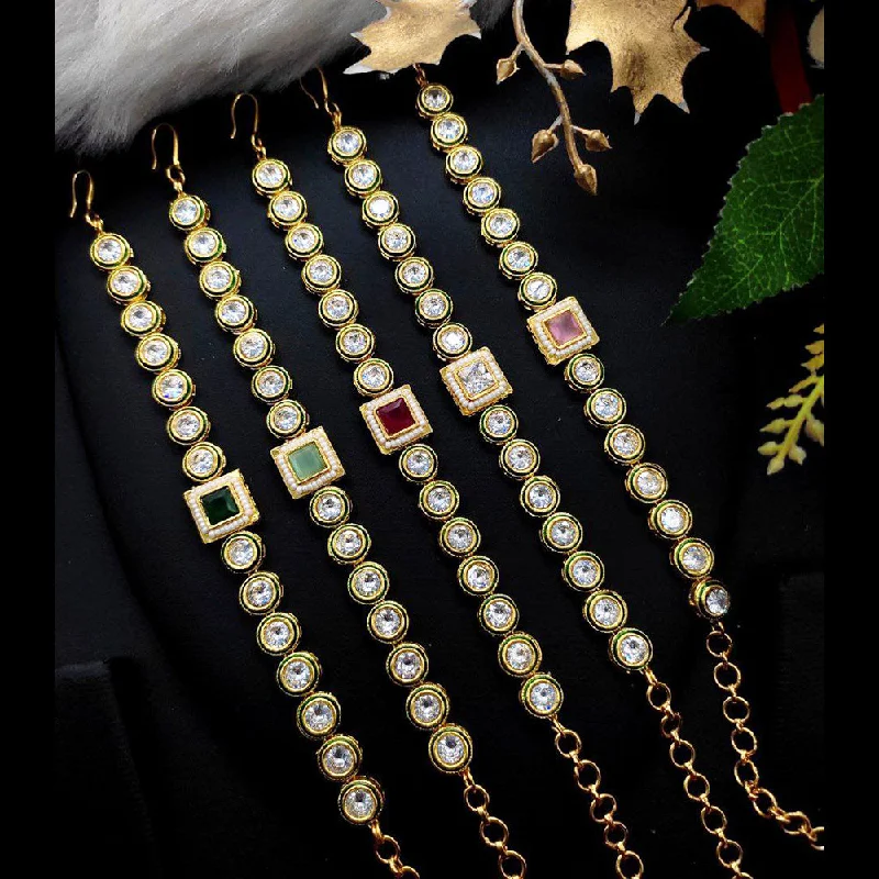Affordable Luxury Jewelry – Style At A Great Price Aamrapali Gold Plated Crystal Stone Bracelet (1 Piece Only) Affordable Luxury Jewelry – Style At A Great Price Aamrapali Gold Plated Crystal Stone Bracelet (1 Piece Only)