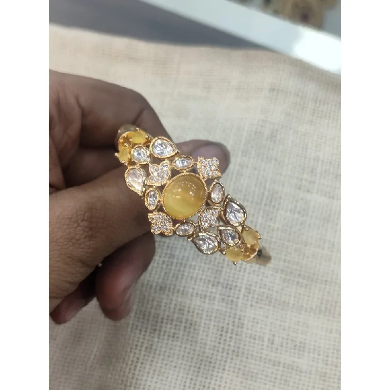 Premium Jewelry Now Available At Special Discounts Akruti Collection Gold Plated AD Adjustable Bracelet Premium Jewelry Now Available At Special Discounts Akruti Collection Gold Plated AD Adjustable Bracelet