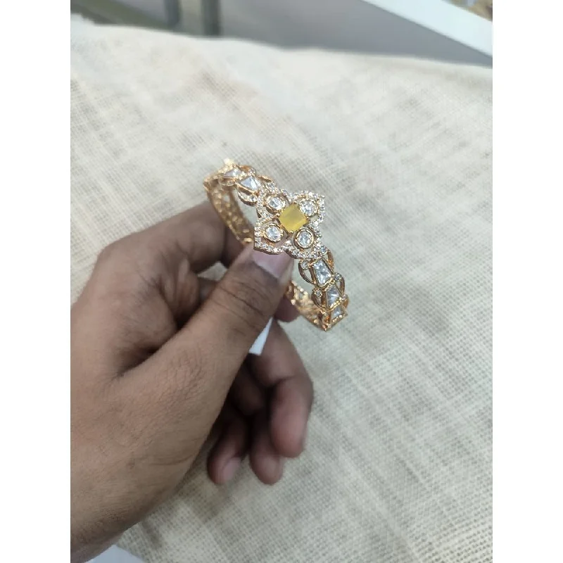 Seasonal Jewelry Deals – Elevate Your Style Akruti Collection Gold Plated AD Adjustable Bracelet Seasonal Jewelry Deals – Elevate Your Style Akruti Collection Gold Plated AD Adjustable Bracelet