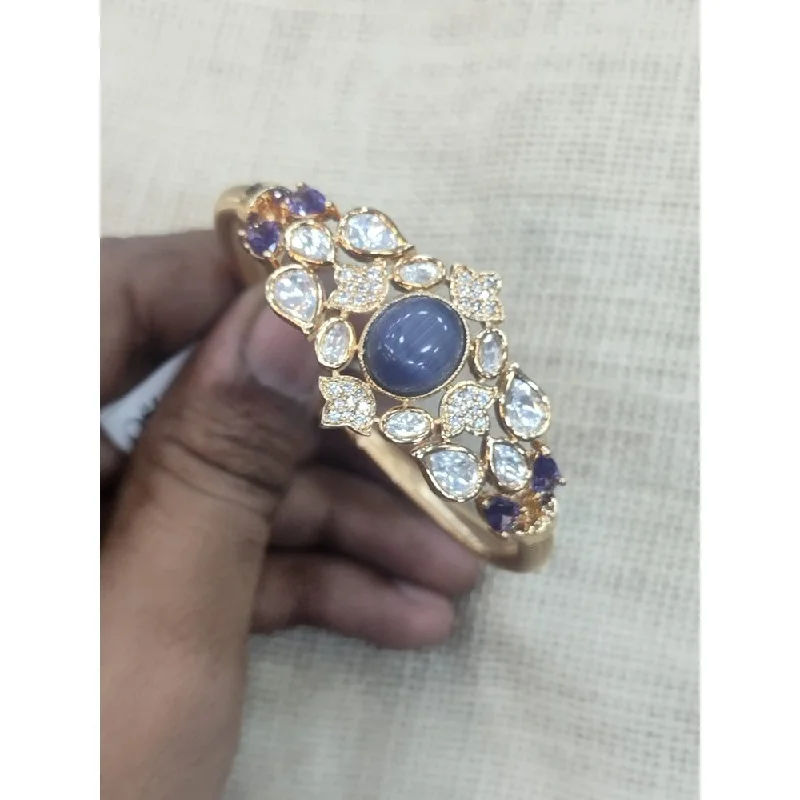 Luxury Jewelry At Unbeatable Discounts Akruti Collection Gold Plated AD Adjustable Bracelet Luxury Jewelry At Unbeatable Discounts Akruti Collection Gold Plated AD Adjustable Bracelet
