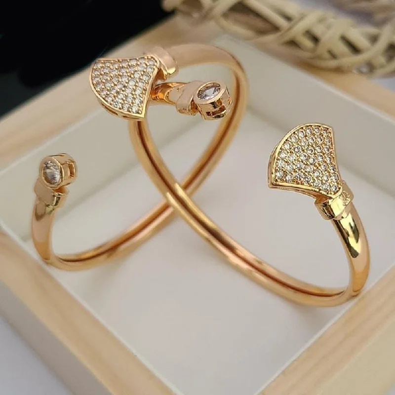 Premium Diamond Jewelry At Once-In-A-Lifetime Discounts Akruti Collection Gold Plated Austrian Stone Adjustable Bracelet Premium Diamond Jewelry At Once-In-A-Lifetime Discounts Akruti Collection Gold Plated Austrian Stone Adjustable Bracelet