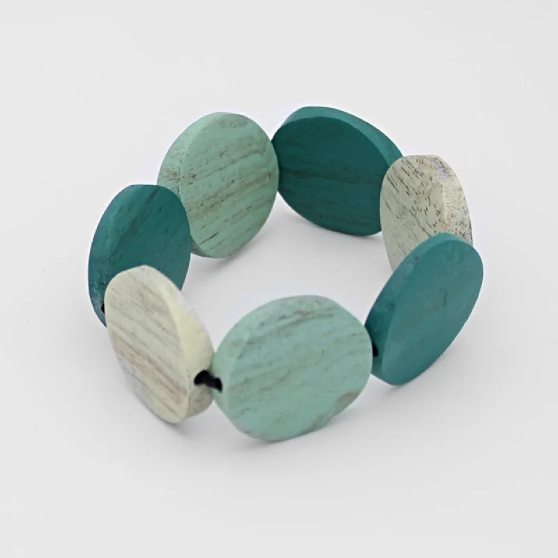 Bohemian-Inspired Jewelry For Free-Spirited Fashion Aqua Pastel Charmaine Bracelet