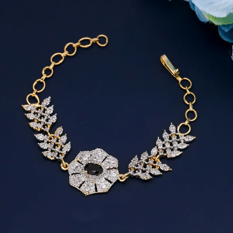 Versatile Layering Jewelry For Effortless Chic AV Universal Gold Fancy Bracelet For Women & Girl Versatile Layering Jewelry For Effortless Chic AV Universal Gold Fancy Bracelet For Women & Girl