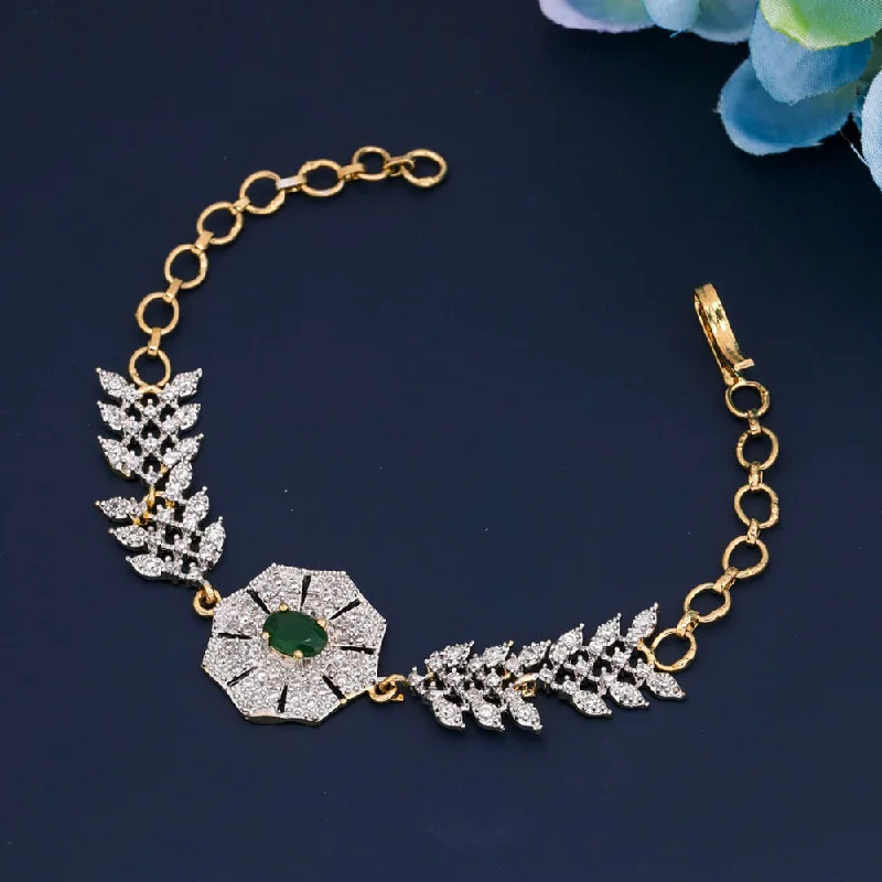 Modern Statement Jewelry For Bold Styling AV Universal Gold Fancy Bracelet For Women & Girl Modern Statement Jewelry For Bold Styling AV Universal Gold Fancy Bracelet For Women & Girl
