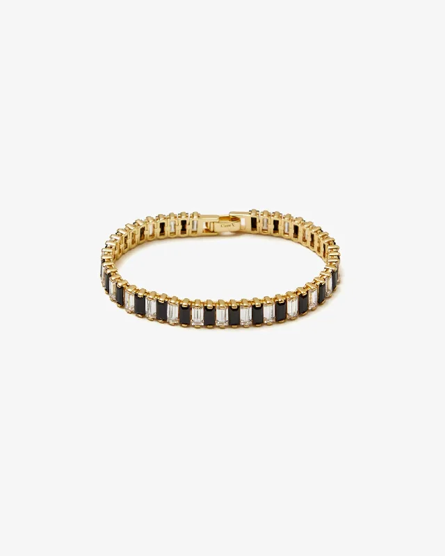 Limited-Time Offer On Elegant Jewelry Pieces Baguette Checker Bracelet