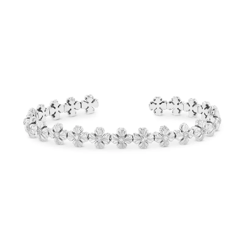 Shine In Style – Shop Jewelry Discounts Today Best & Co. Flexible Clover Cuff (Platinum)
