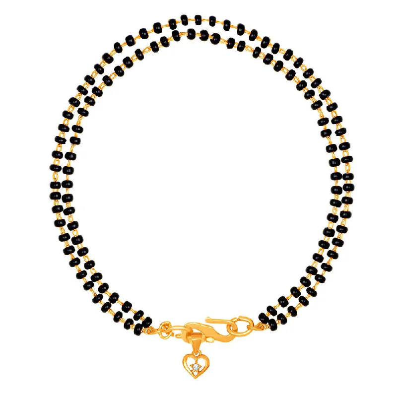 Chic And Stylish Jewelry At Discounted Prices Bhavi Jewels Gold Plated Manglasutra Bracelet Chic And Stylish Jewelry At Discounted Prices Bhavi Jewels Gold Plated Manglasutra Bracelet
