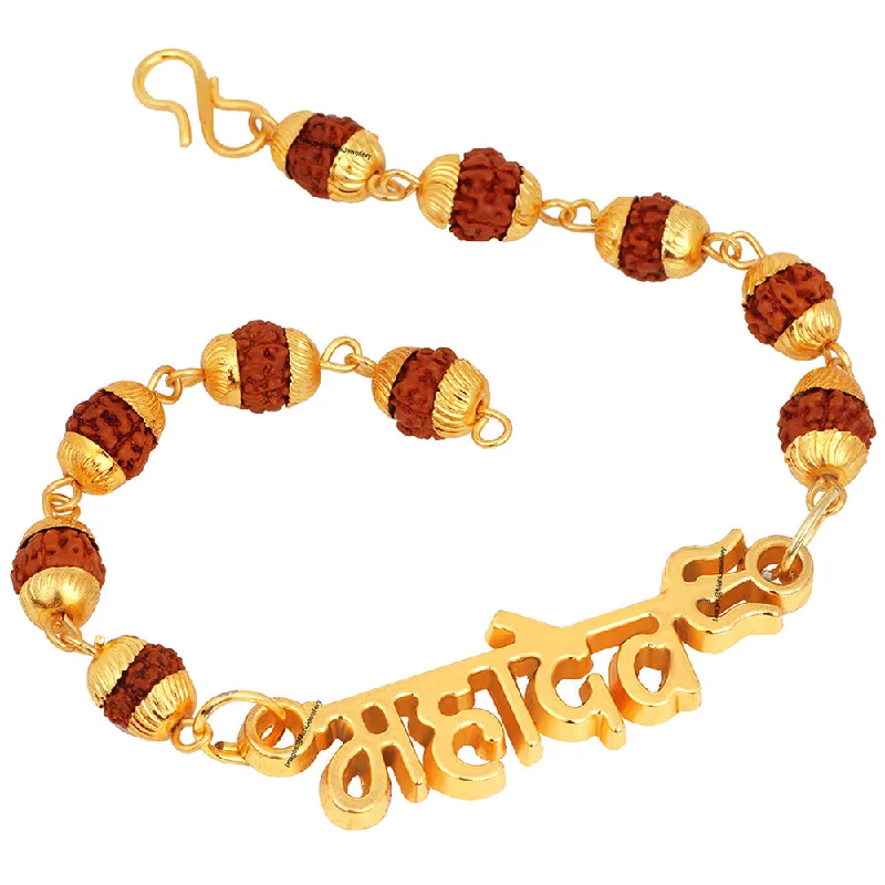Best-Selling Jewelry Styles Now At Exclusive Discounts Bhavi Jewels Gold Plated Rudraksha Bracelet Best-Selling Jewelry Styles Now At Exclusive Discounts Bhavi Jewels Gold Plated Rudraksha Bracelet
