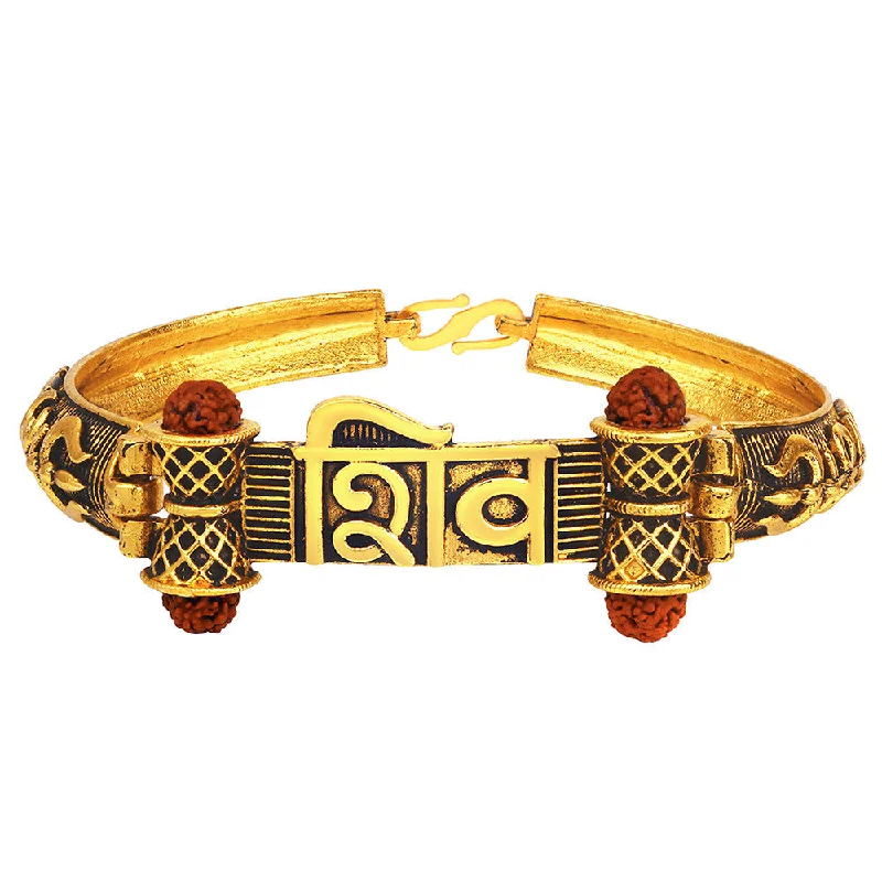 Upgrade Your Collection With Our Limited-Time Jewelry Sale Bhavi Jewels Gold Plated Rudraksha Bracelet Upgrade Your Collection With Our Limited-Time Jewelry Sale Bhavi Jewels Gold Plated Rudraksha Bracelet