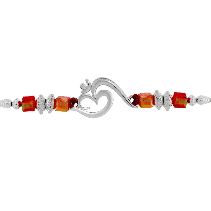 Flash Sale On Stunning Jewelry – Limited Stock Available Bhavi Jewels Silver Plated Austrian Stone Rakhi Flash Sale On Stunning Jewelry – Limited Stock Available Bhavi Jewels Silver Plated Austrian Stone Rakhi