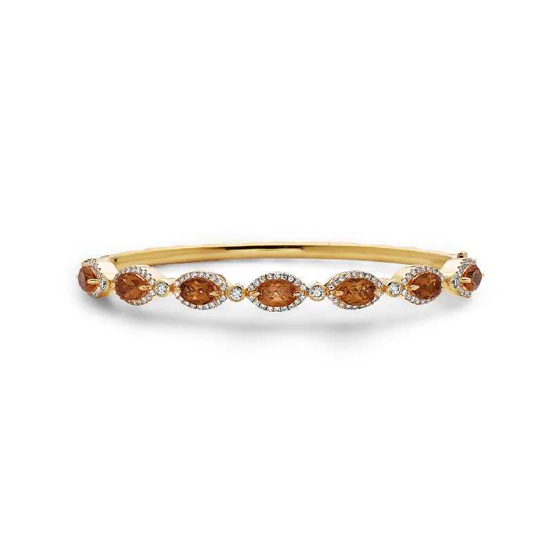Citrine and Yellow Gold