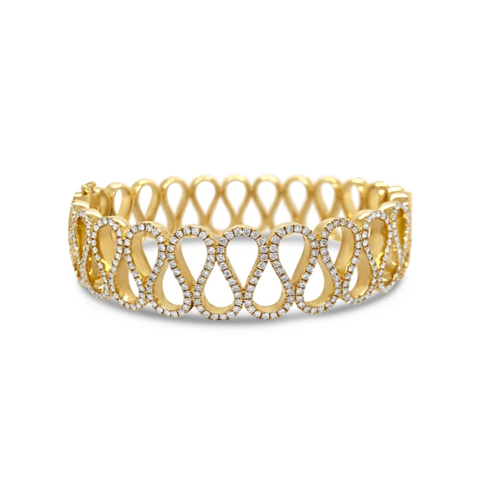 Best Jewelry Sale – Shop Exclusive Designs Now Diamond Candy Swirl Bracelet