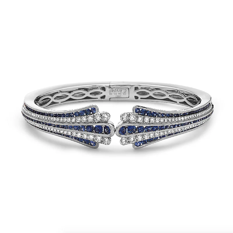 Trending Jewelry Now At Unbeatable Prices Diamond Flow Hidden Hinge Bracelet