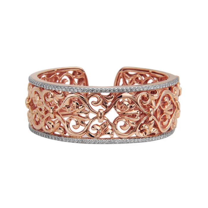 Celebrate With Sparkle – Jewelry Sale Now Live Diamond Ivy Lace Wide Cuff