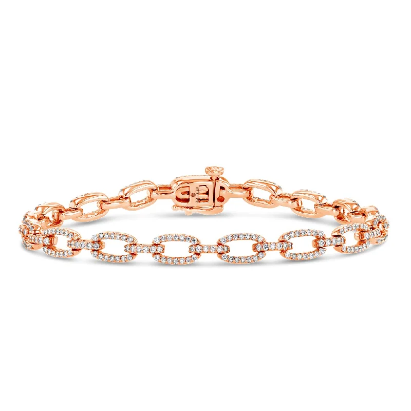 Buy More, Save More On Stunning Jewelry Pieces Diamond Pavé Chain Bracelet (Rose Gold) Buy More, Save More On Stunning Jewelry Pieces Diamond Pavé Chain Bracelet (Rose Gold)
