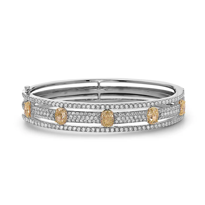 The Perfect Jewelry Piece At The Perfect Discount Diamond Tri-Layer Bracelet