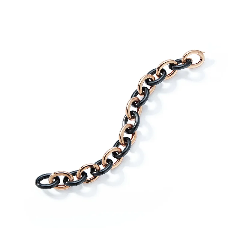 Luxury Meets Affordability – Jewelry Sale Live Now Gold Ceramique Rolo Bracelet