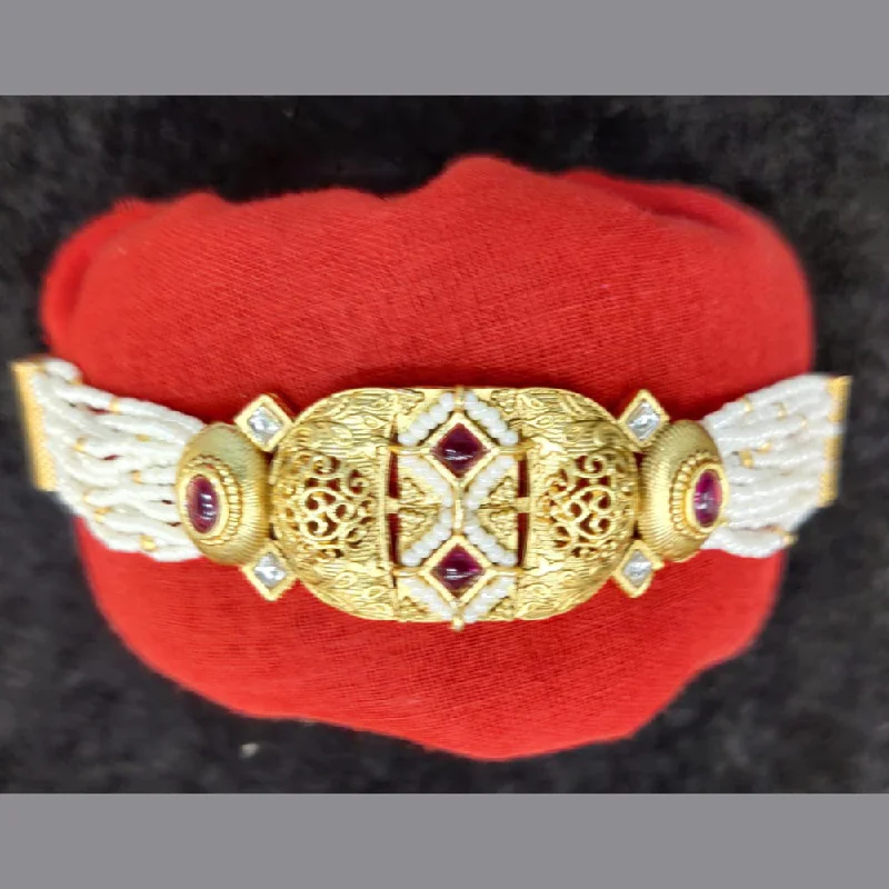 Don't Miss These Dazzling Jewelry Discounts Kavita Art Gold Plated Pota Stone And Pearl Bracelet Don't Miss These Dazzling Jewelry Discounts Kavita Art Gold Plated Pota Stone And Pearl Bracelet