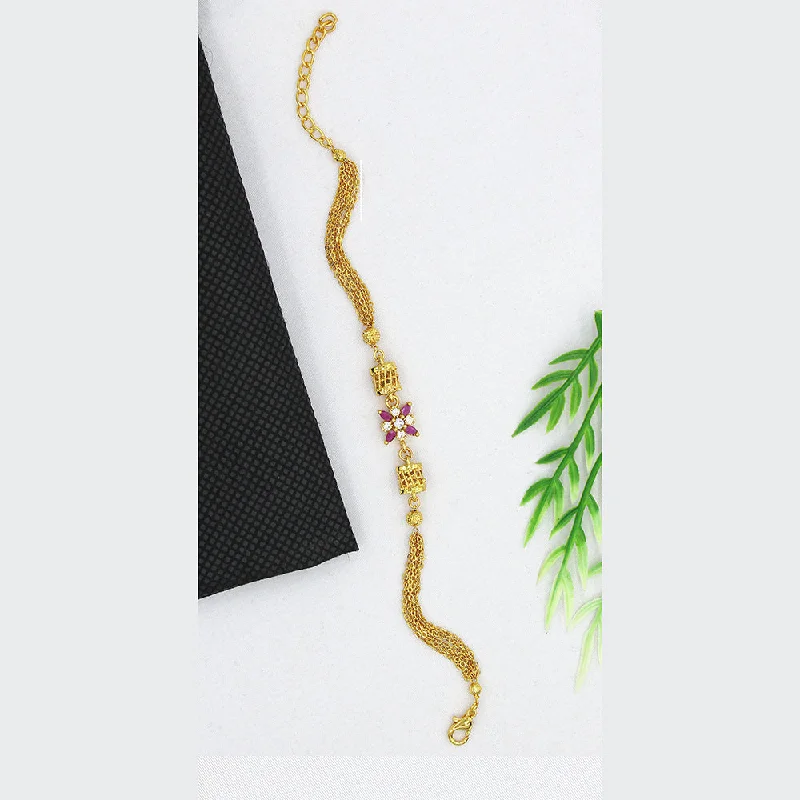 Breathtaking Jewelry At Limited-Time Savings Mahavir Gold Plated Austrian Stone Adjustable Bracelet Breathtaking Jewelry At Limited-Time Savings Mahavir Gold Plated Austrian Stone Adjustable Bracelet