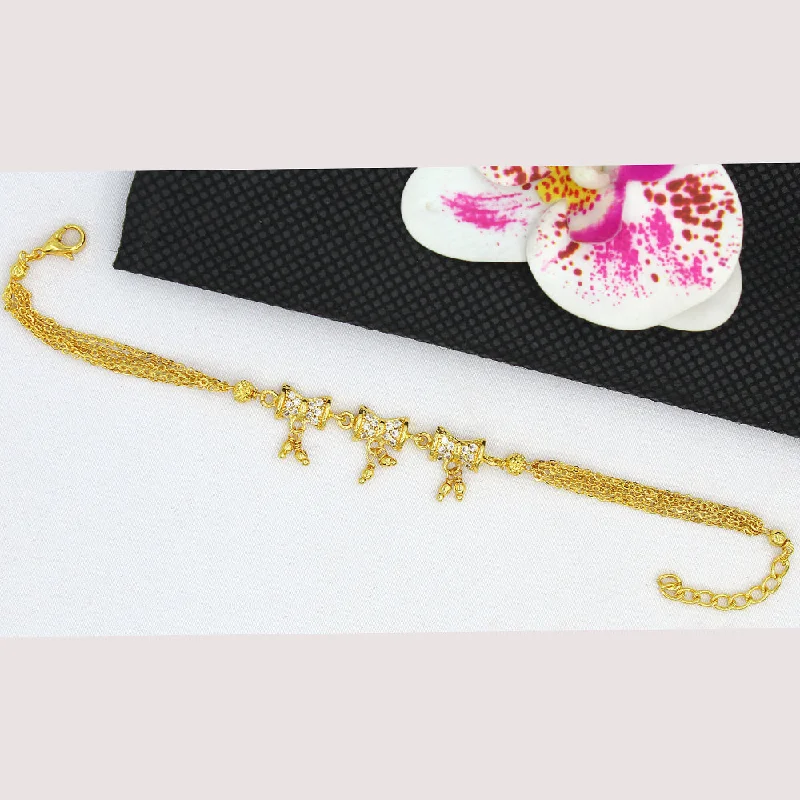 Timeless Elegance Now At Special Discounts Mahavir Gold Plated Austrian Stone Adjustable Bracelet Timeless Elegance Now At Special Discounts Mahavir Gold Plated Austrian Stone Adjustable Bracelet